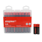 Staples Tech - AA Alcaline Batterie, Paquet de 36-Type De Pile: Alcaline Batterie
