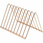 Officemate - Trieur de dossiers triangulaire - Or rose-Le trieur de fichiers de bureau offre des solutions de stockage et d'organisation pratiques et pratiques qui s'adaptent à votre espace