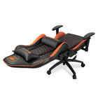 COUGAR - Chaise de jeu inclinable et pivotante Outrider - noir et orange-Essuyer avec un chiffon humide