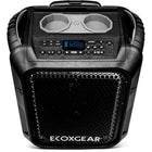 ECOXGEAR - EcoBoulder Ultra - Noir-Pour connecter sans fil jusqu’à 100 haut-parleurs EcoCast activés ECOXGEAR et SoundExtreme de n’importe quel mélange (non compatibles avec EcoConnect) pour le son stéréo TruWireless et la fête ultime 