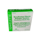 HealthCare Plus - Lingettes antiseptiques 0,13 % BZK - 100 lingettes/boîte - 10 boîtes-Pour nettoyer la peau et les petites plaies