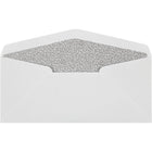 Jam Paper - Enveloppes standard n° 10 de 24 lb avec teinte de sécurité – 4 1/8 po H x 9 1/2 po l, Blanc – Paquet de 50-Taille : Enveloppes régulières n° 10 4 po x 9 ½ po / 4,125 po x 9,5 po / 104,775 mm x 241,3 mm
