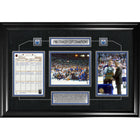 Edmonton Oilers 1988 Stanley Cup Champions Scoresheet Collage - Impression encadree - 36" x 24"-Qualité supérieure - scoresheet framed