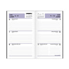 AT-A-GLANCE - Agenda scolaire de poche hebdomadaire 2026-2027 - 6 1/16 po H x 3 5/8 po l - assorties - bilingue-Horaires hebdomadaires, planification future
