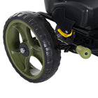 Aosom - Voiture à pédales avec siège réglable et frein à main - vert-Pneus en EVA adaptés à diverses surfaces 