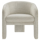 Modway - Greer Tissu Boucle Rembourré Fauteuil d’accent - Parchemin-7