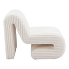 Zuo - Opam Fauteuil d’appoint - Blanc-Garantie limitée de 3 ans
