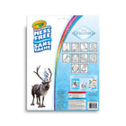 Crayola - Ensemble de papier scintillant et marqueurs Color Wonder sans dégâts - Reine des Neiges 2-La couleur apparaît comme par magie, uniquement sur le papier Color Wonder