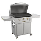 Blackstone - 28 po Plaque de cuisson Select avec capot-Tablettes latérales rabattables avec crochets sur le côté