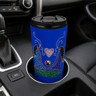 Oscardo - Tasse de voyage avec motif artistique autochtone Souffle de vie de Leah Dorion-Acier inoxydable à double paroi - Tasse de voyage durable de 330 ml (11,2 oz) avec isolation à double paroi qui garde les boissons chaudes jusqu’à 5 heures et froides jusqu’à 12 heures
