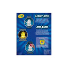 Crayola - Licorne recolorable Light-Ups de -JOUET LUMINISCENT : Ce jouet lumineux brille en 3 couleurs : violet, jaune et bleu clair. Lorsque tu as fini de colorier ton personnage, utilise la minuterie de 4 heures pour l'afficher et l'apprécier