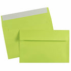 JAM Paper - Enveloppes d'invitation colorées A9 avec fermeture autocollante - 5 3/4 x 8 3/4 - vert lime ultra - 100/paquet-Cette enveloppe est fabriquée à partir de papier de 60 lb, a une finition lisse et une fermeture à bande adhésive Peel & Seal !