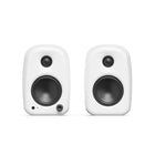 Kanto - Haut-parleurs de bureau alimentés avec USB-C, RCA, Bluetooth 5.3 et sortie casque - Craie, Paquet de 2-Tweeters à dôme en soie de 3/4 po