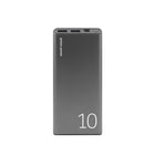 LOGiiX Piston Power Banque de Puissance Portable 10000 mAh 20W - Gris Graphite-Une batterie externe luxueuse de 10 000 mAh en aluminium