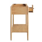 Modway - Zaire 48" compatible double évier Armoire de toilette de salle de bain (lavabo non inclus) - Naturel-Assemblée requise
