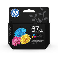 Cartouche d'encre d'origine HP 67XL trois couleurs-Cyan, magenta, jaune