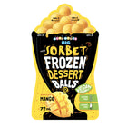 Mini Melts - BIG Boules de Sorbet Mangue, 72 mL, 12 pièces-Fait avec du vrai jus de fruit