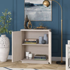 Hudson&Canal - Meuble d'appoint Alston 28 po de largeur - Blanc aulne-Dimensions du produit : 14" L x 27,75" l x 32" H