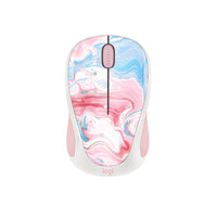 Souris sans fil Logitech collection désgine édition limitée - Barbe à papa-Connectivité sans fil unifiée USB