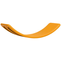 Qaba - Planche d'équilibre incurvée pour enfants - 32,3" - Jaune-Plusieurs façons de jouer, comme un pont ou une chaise longue  