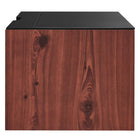 Modway - Kinetic Support mural de 38" Bureau - Black Cherry-6