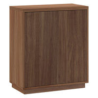 Hudson&Canal - Meuble d'appoint Alston de 71 cm de largeur, , noyer satiné-Design transitionnel moderne pour votre bureau à domicile, votre chambre ou vos espaces de vie