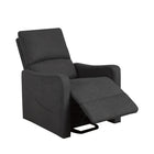 Brassex - Fauteuil releveur inclinable 459273 Levo - gris foncé-Fonction de levage motorisée