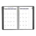Blueline - 2027 agenda quotidien Net Zero Carbon avec reliure à double spirale – 8 po x 5 po – couleurs assorties – bilingue-100 % de papier recyclé post-consommation
