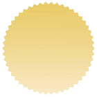 JAM Paper - Rouleaux d'étiquettes standard - éclatement - joint de 1 -875 pouce - feuille métallique dorée - 125 étiquettes/rouleau-Taille : Burst (1,875 pouces) | Les étiquettes imprimables sont faciles à créer et à personnaliser.