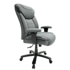 Fauteuil de direction à dossier haut TygerClaw Big and Tall-Le revêtement est en tissu avec des ressorts hélicoïdaux sur le siège