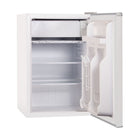 BLACK+DECKER - 2,5 pi³ Mini-frigo autonome avec congélateur, blanc-Caractéristiques pratiques : la porte réversible et les pieds de nivellement réglables garantissent un placement flexible qui est parfait comme réfrigérateur de chambre, petit réfrigérateur pour le bureau, réfrigérateur de dortoir ou mini-réfrigérateur compact