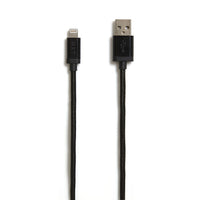 NXT Technologies - Câble tressé Lightning à USB, 10 pi, noir-Le câble tressé de 10 pi résiste aux accrocs et aux enchevêtrements