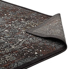 Modway - Westia Vintage turc orné Tapis de 5 pi l x 8 pi L - Brun foncé et bleu argenté-8