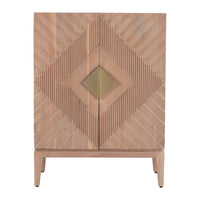 Zuo - Hira Meuble de rangement - Naturel-Plateau rectangulaire en bois d’acacia massif