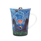 Oscardo - Tasse porcelaine « Breath of Life » de Leah Dorion - 295 ml-Design d’art autochtone - Souffle de vie par Leah Dorion, artiste métisse, œuvre célébrant le patrimoine culturel et les traditions