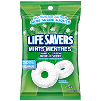 LifeSavers – Menthes Wint-O-Green, sac de 70 g, sans sucre ajouté-Collation à partager