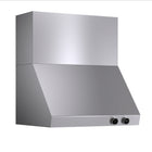 KUCHT KRH300-SS-C 30 po Hotte murale - avec commandes numériques - 900 CFM - Acier inoxydable-Hotte professionnelle en acier inoxydable 304 de qualité supérieure, épaisseur 1,0 mm, qui rehaussera l’apparence de votre cuisine gastronomique