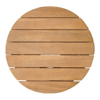 Zuo - Zahara Table d’appoint - Naturel-Bois d’acacia massif assurant durabilité et élégance naturelle