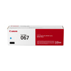 Canon - Toner 067 - Rendement standard - Cyan-Rendement jusqu'à 1250 pages par cartouche standard