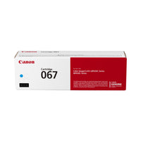 Canon - Toner 067 - Rendement standard - Cyan-Rendement jusqu'à 1250 pages par cartouche standard