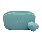 JBL - Vibe Buds 2 Écouteurs sans fil avec réduction de bruit - Bleu-Son JBL Pure Bass