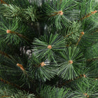 HOMCOM - Arbre de Noël artificiel de 6 pi avec branches réalistes - vert-Couleur : vert 