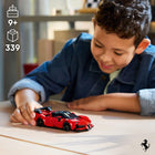 LEGO - Speed Champions La voiture sport Ferrari SF90 XX Stradale-Comprend une figurine de pilote Ferrari à placer au volant pour le jeu de rôle