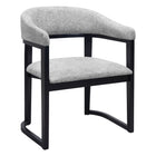 Zuo - Anasa Chaise de salle à manger - Gris-Assemblage requis