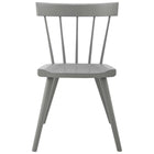 Modway - Sutter Fauteuil d’appoint de salle à manger Ensemble de 2 - Gris clair-9
