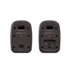 Kanto - Haut-parleurs de bureau alimentés avec USB-C, RCA, Bluetooth 5.3 et sortie casque - Pierre ponce, Paquet de 2-Puissance de crête de 100 W (50 W RMS au total) provenant d'un bi-amplificateur de classe D