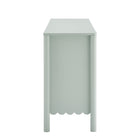 Modway - Emmeline 66" 4 portes festonnées Armoire à buffet - Sage-Assemblée requise