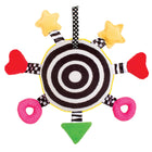 Manhattan Toy - Jouet d'éveil pour poussette Baby Whoozit 6"-Miroir sans danger pour les bébés caché sous le nez couineur