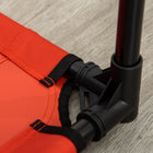 PawHut - Lit surélevé pour chien, lit sur pieds pour chiens taille XL, intérieur extérieur, 36 po L x 30 po l x 7 po H, rouge-Surélevé pour plus de confort et une circulation d’air sur tous les côtés 