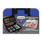 Crayola - Ensemble couleurs et croquis, Bleu-Recommandé pour les 8 ans et plus
